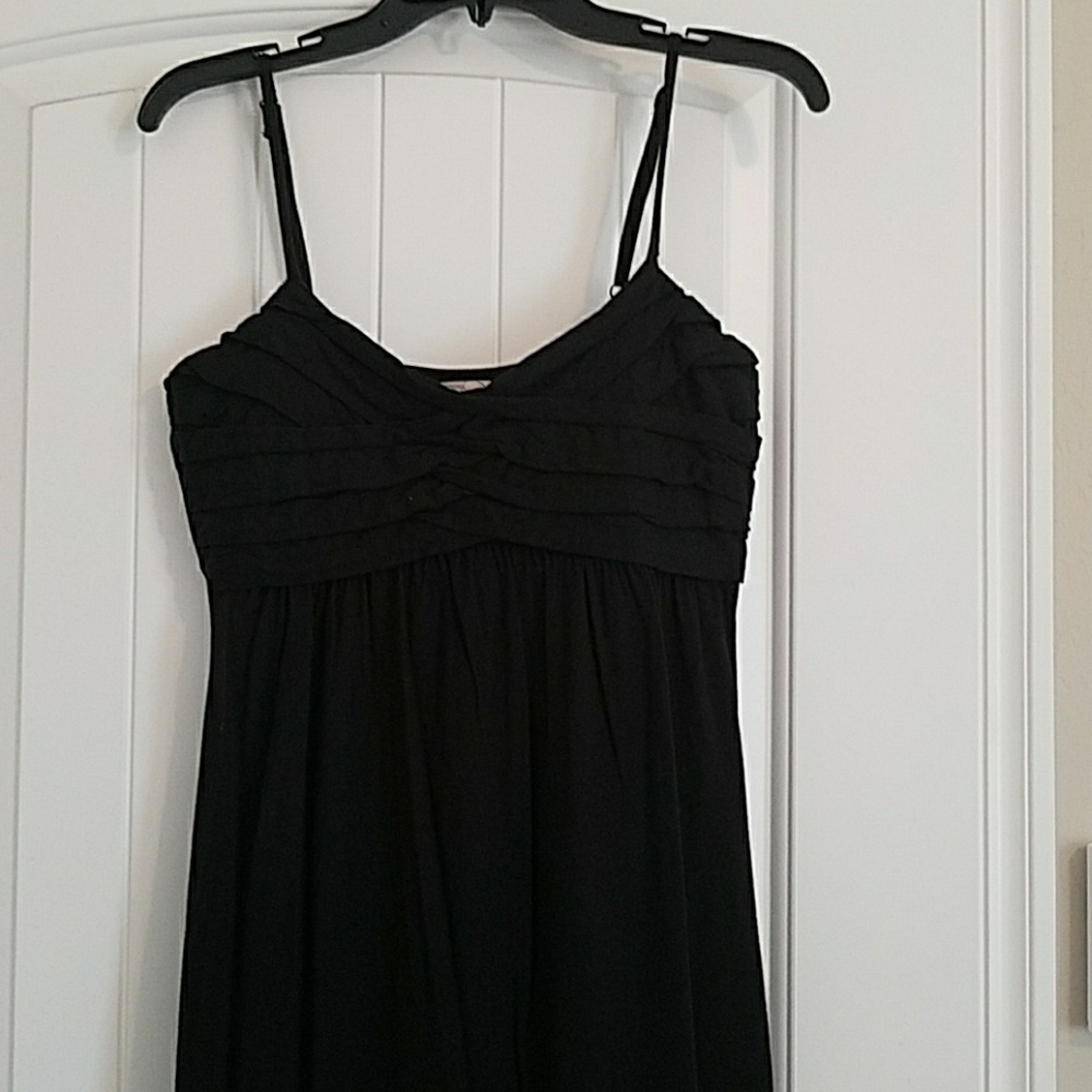 Black Cotton NY&CO Maxi Dress. Size M.